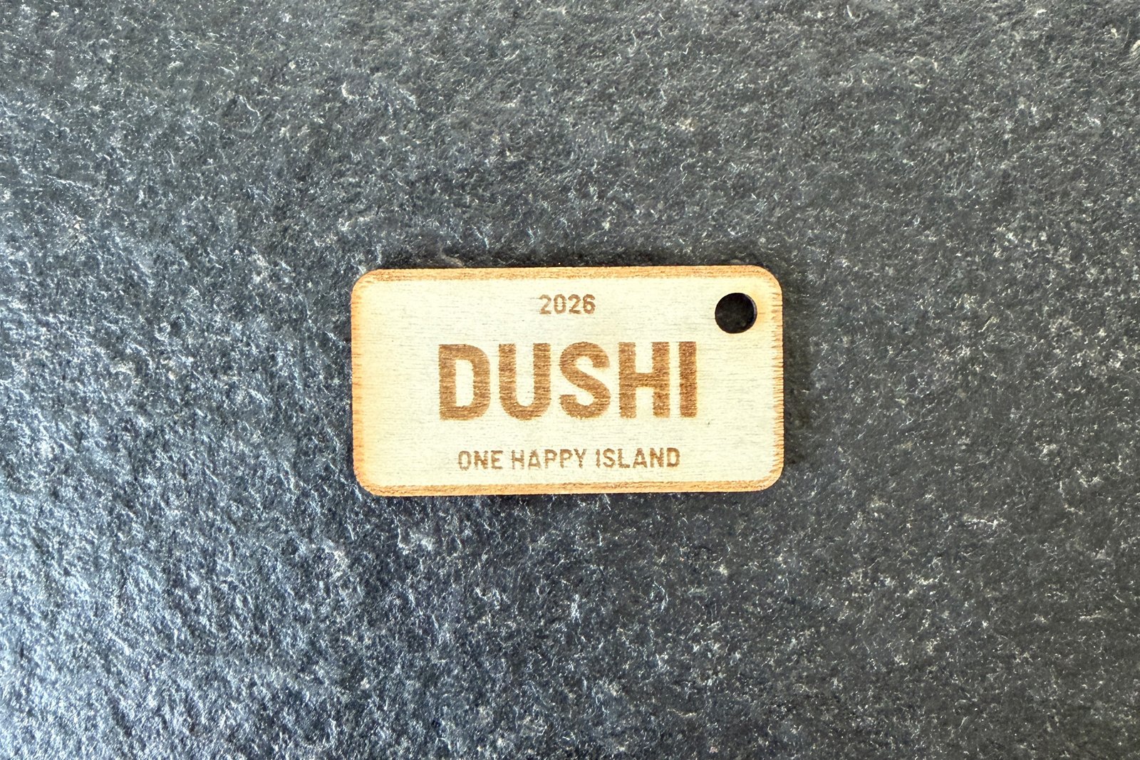 Keychain - DUSHI - Rectangle - 2026 - Plain