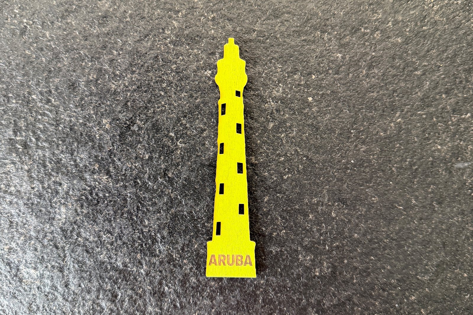 Magnet - Aruba - Lighthouse - Green