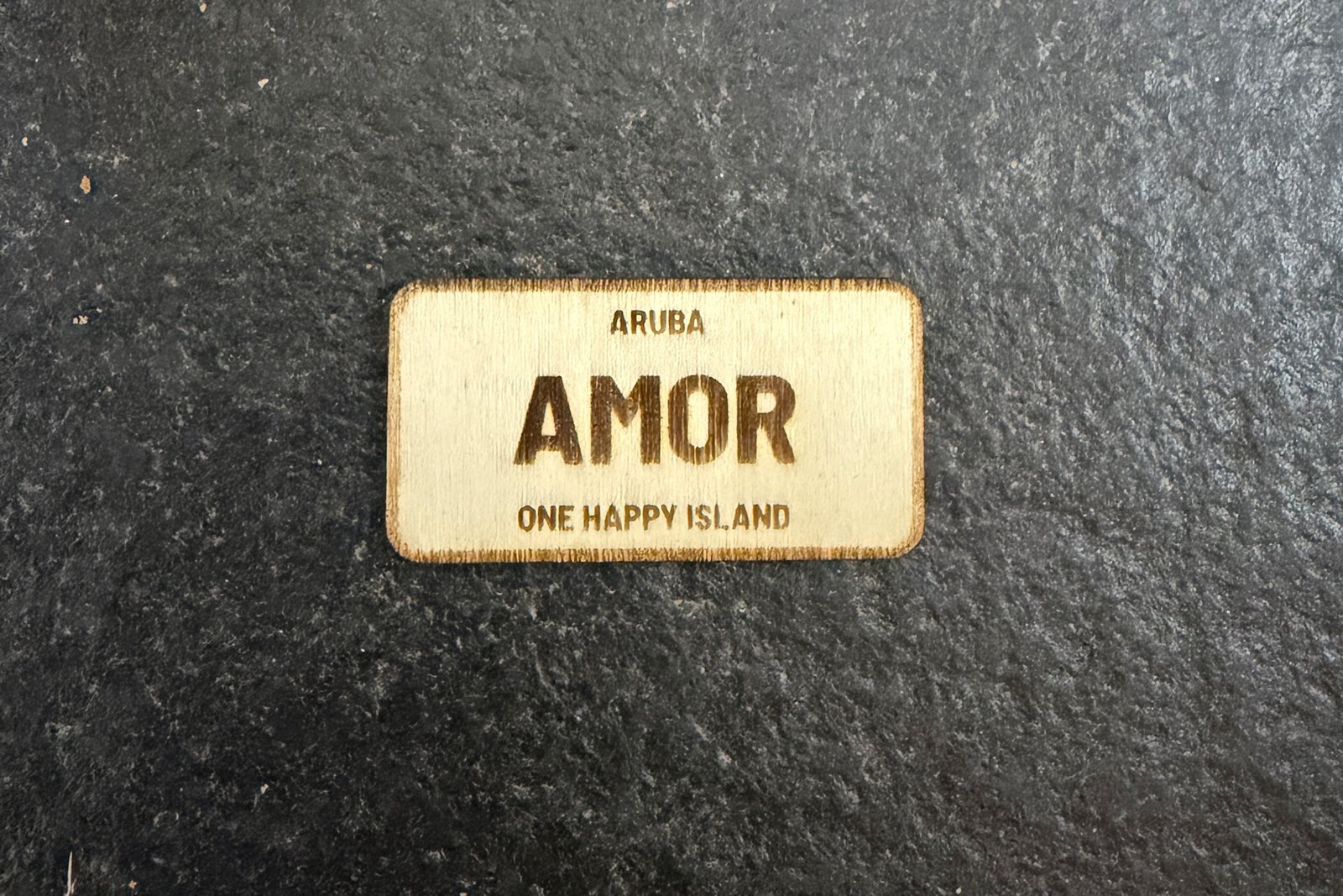 Magnet - Wood - Amor