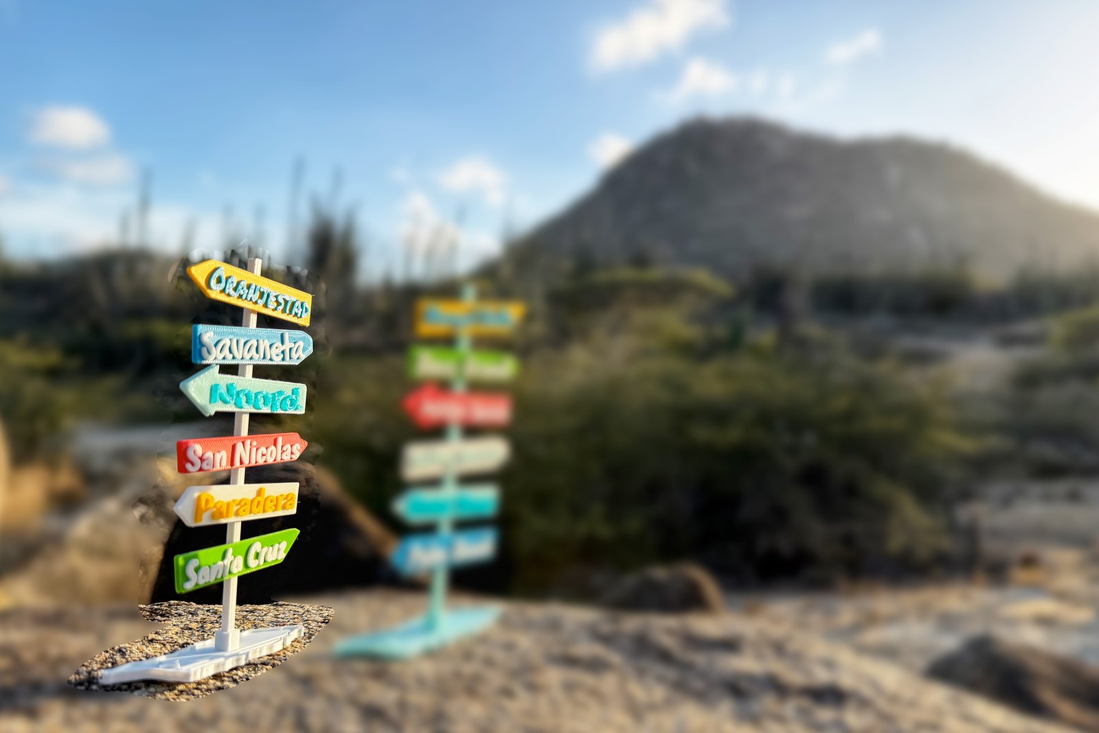 Totem pole - Districts